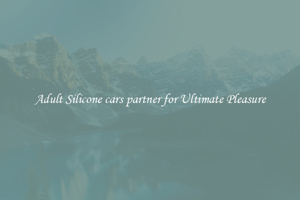 Adult Silicone cars partner for Ultimate Pleasure